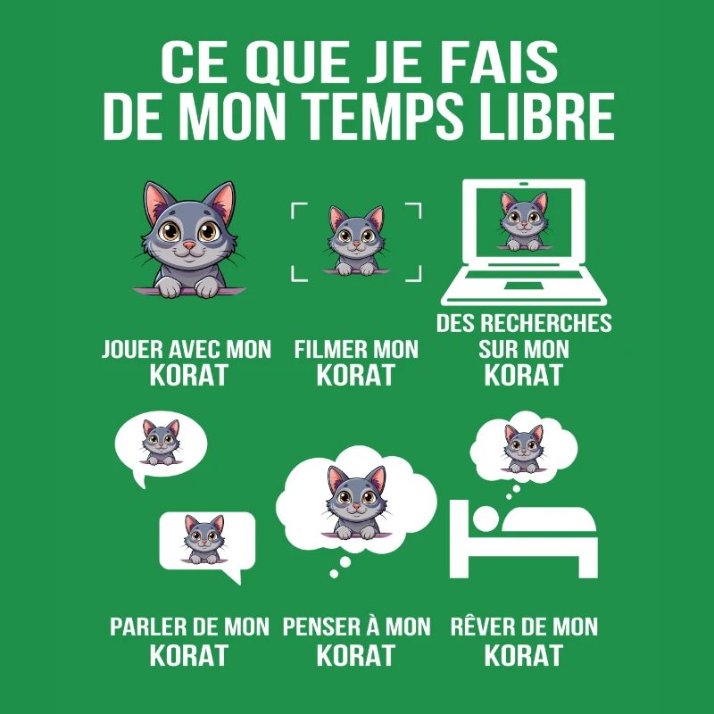 Ce que je fais de mon temps libre Korat