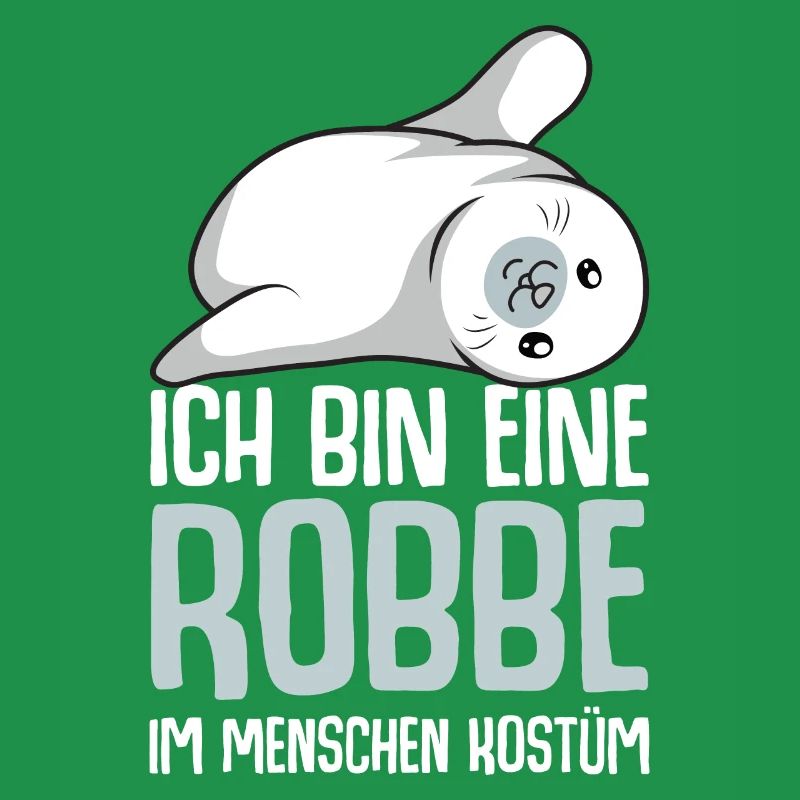 Robbe Seehund Seelöwe Robben Mädchen