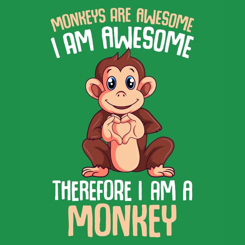 Monkey Lover Singe Cadeau