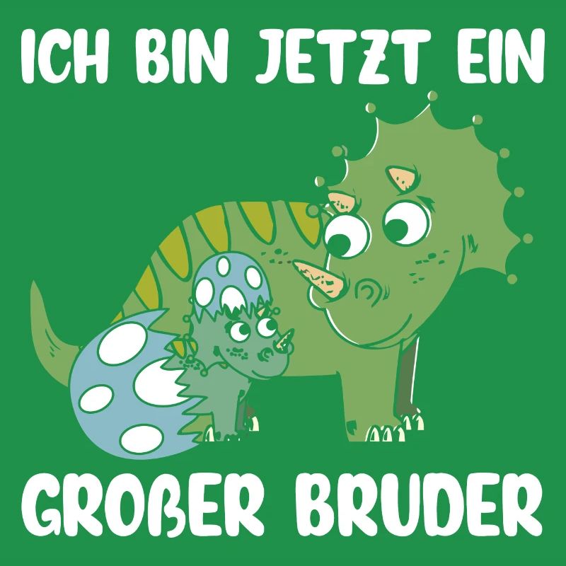 Ich bin jetzt ein großer Bruder Dino