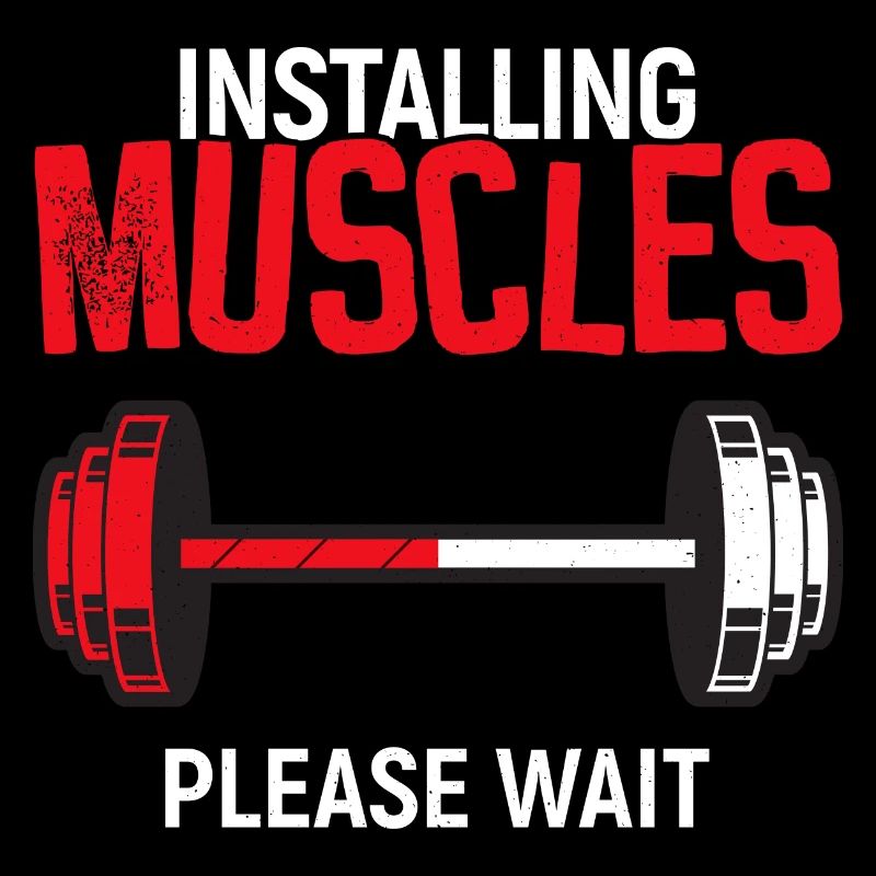 Installiert Muskeln - Workout