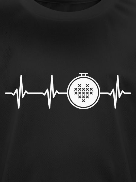 Cross Stitching Heartbeat