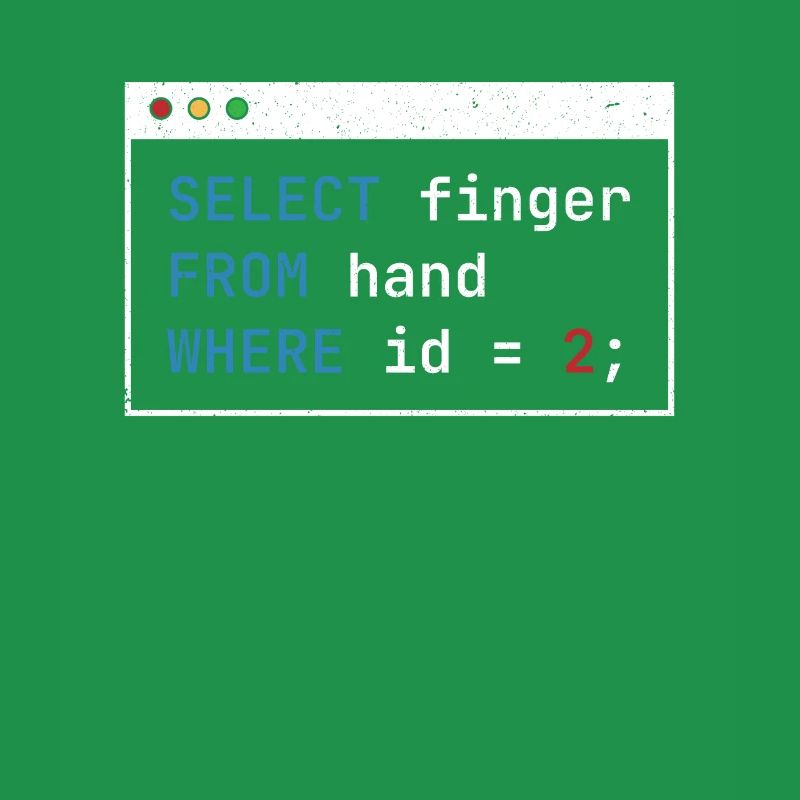 Hacking Code Cybersicherheit Ausgewählter Finger Hacker