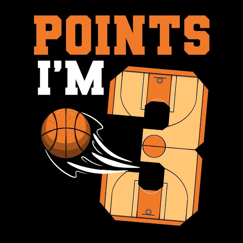 Basketball Geburtstagskind 3. Geburtstag Mottoparty