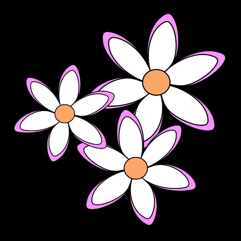 Gänseblümchen Margeriten Blumenranke Blume floral