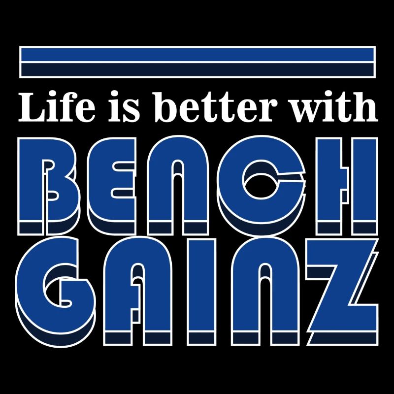 Life With Bench Ganiz Ironic Powerlifting