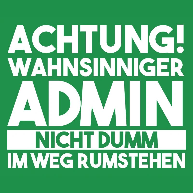 Informatiker Programmierer Admin Administrator