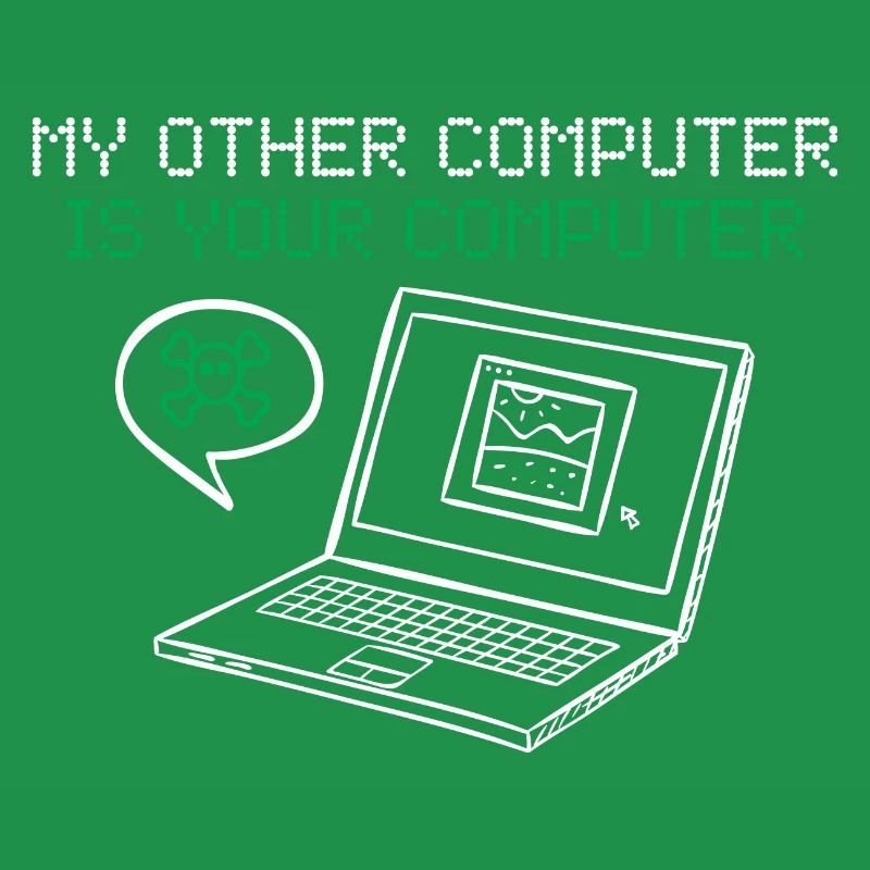 Hacker Mein Anderer Computer Ist Deiner