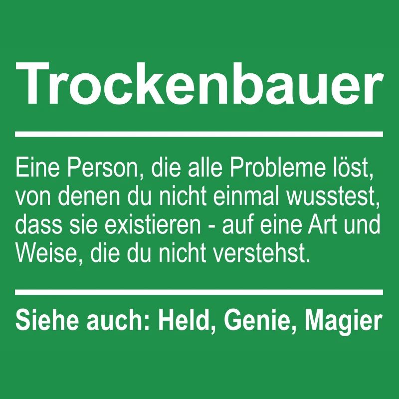 Constructeurs de cloisons sèches