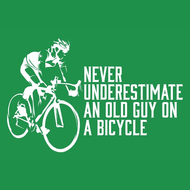 Never Underestimate An Old Guy on a Bicycle