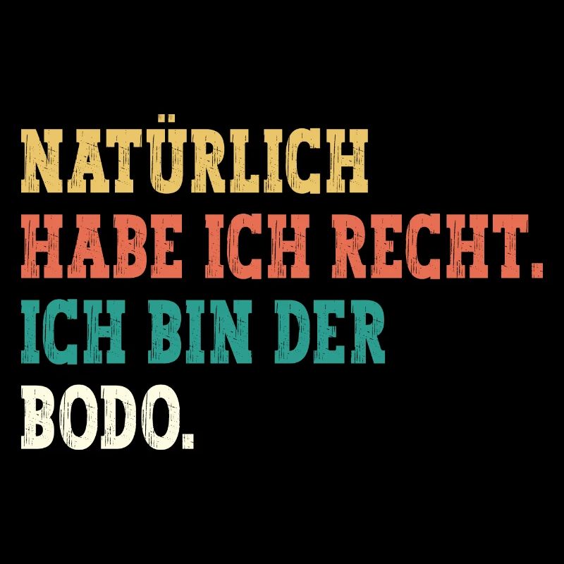 Bodo Lustiger Spruch Vorname Name Bodo