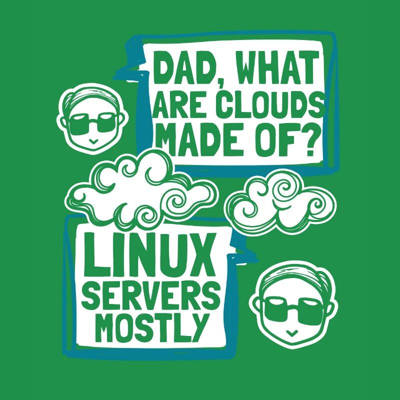 Dad What Are Clouds Made Of Developer Coder