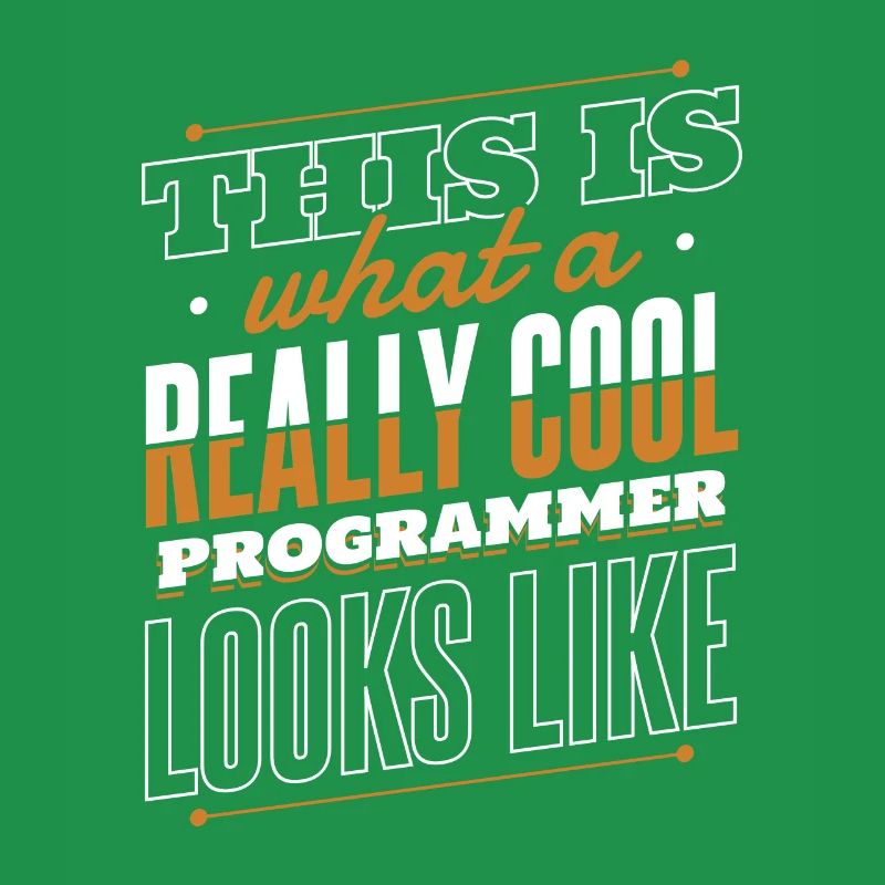 What A Really Cool Programmer Looks Like Coder