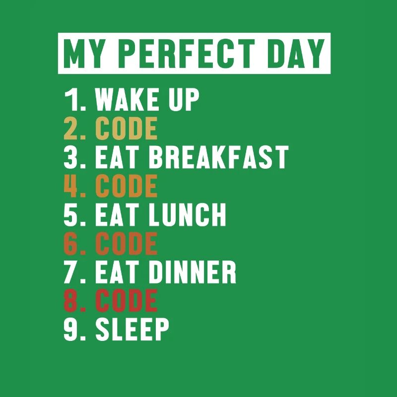 Coding Perfect Day Developer Softwareingenieur