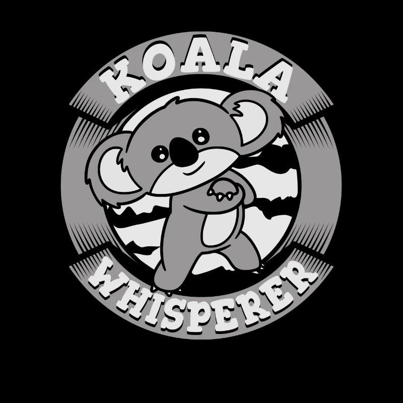 Koala-Flüsterer Koalabär Phascolarctos cinereus
