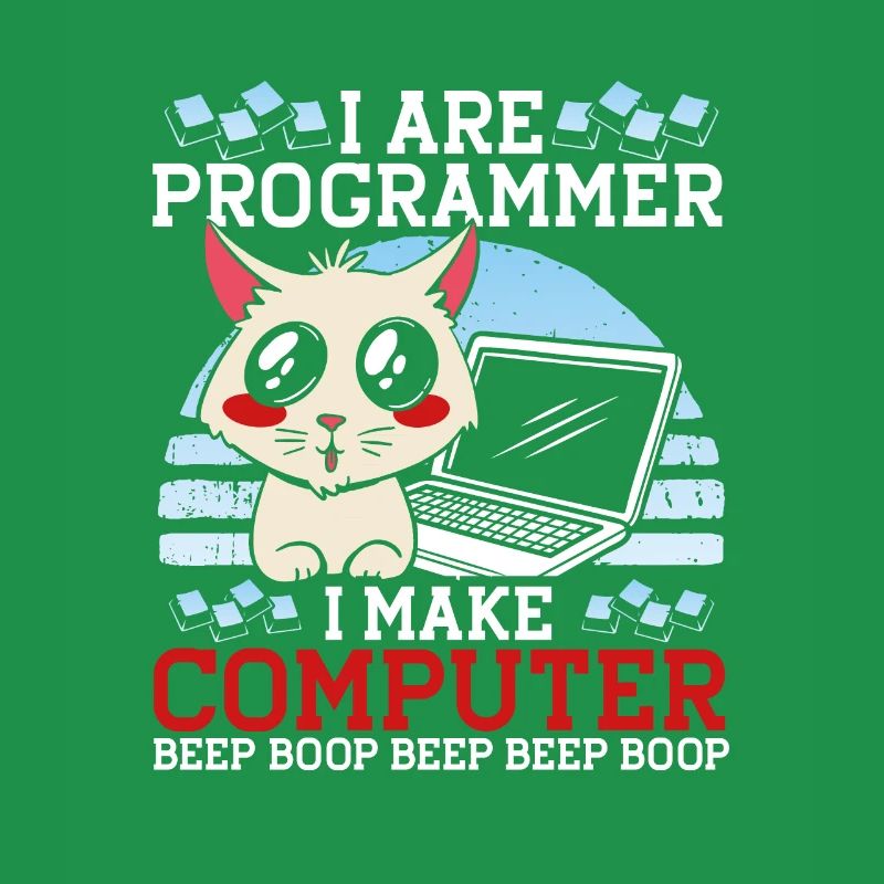 Katze Programmieren Coder Programmierer