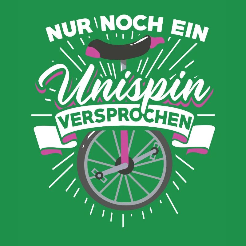 Nur noch ein Unispin versprochen Hochrad Einrad