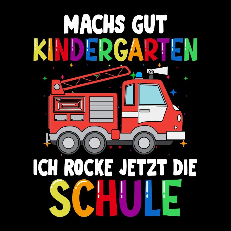 Schulkind Einschulung Feuerwehr Schulstart Schule