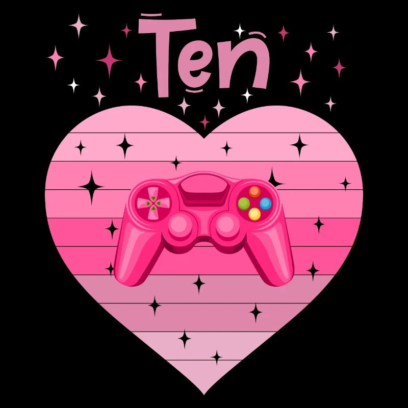 Mädchen Tochter 10. Geburstag Gaming Controller