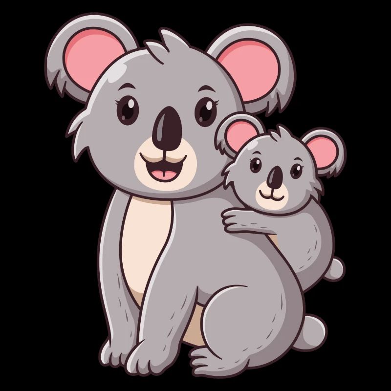 glücklicher Koalabär Koala