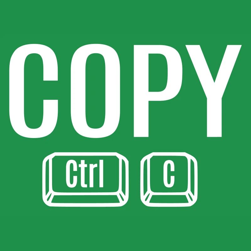 Copy Paste Ctrl + C V Vater Mutter Kind Baby Fun