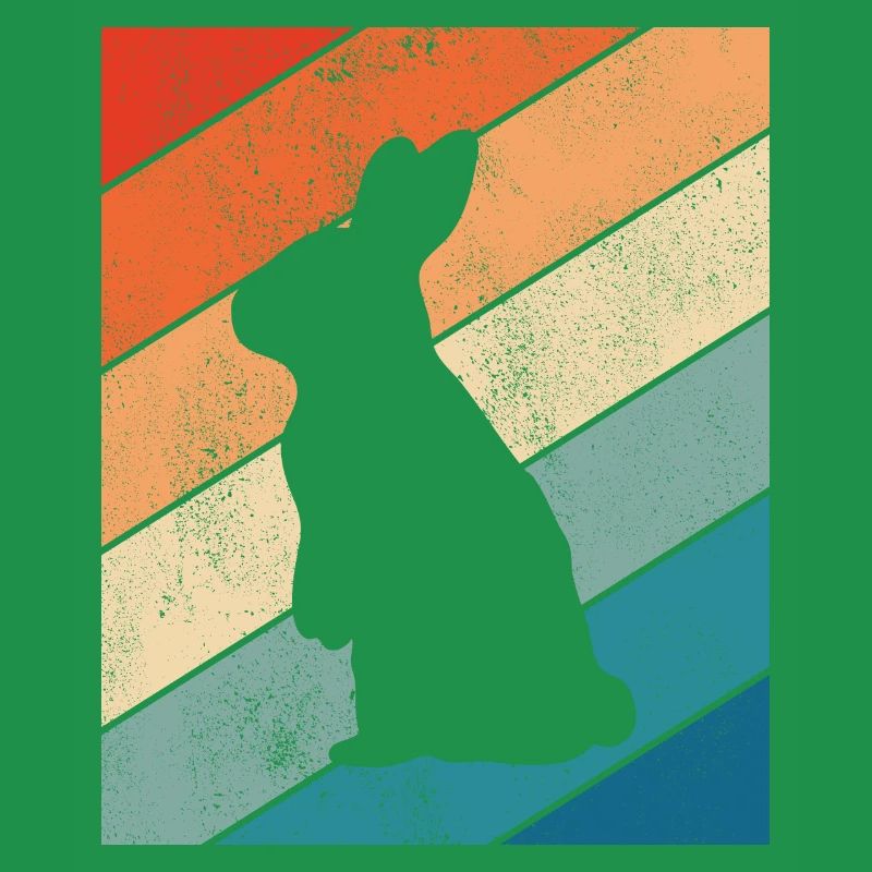Rabbit Easter Retro Gift