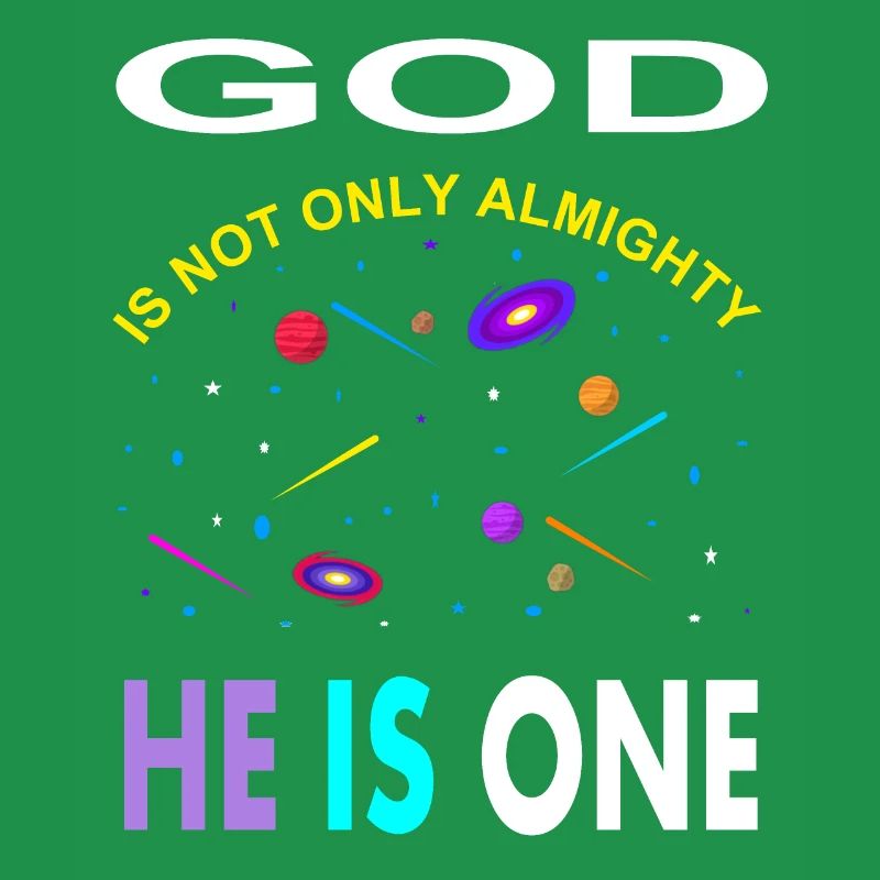 Allah ist einzig Gott ist allmächtig Muslim gift