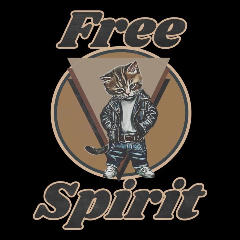 libre: Comme un chat.