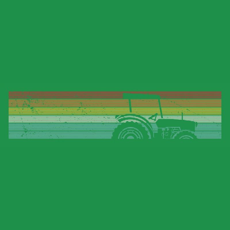 FARMER AGRICULTURE MACHINERY TRACTORS RETRO