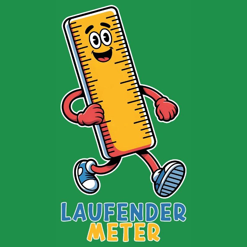 Running Meter Small Funny Dwarf Nickname