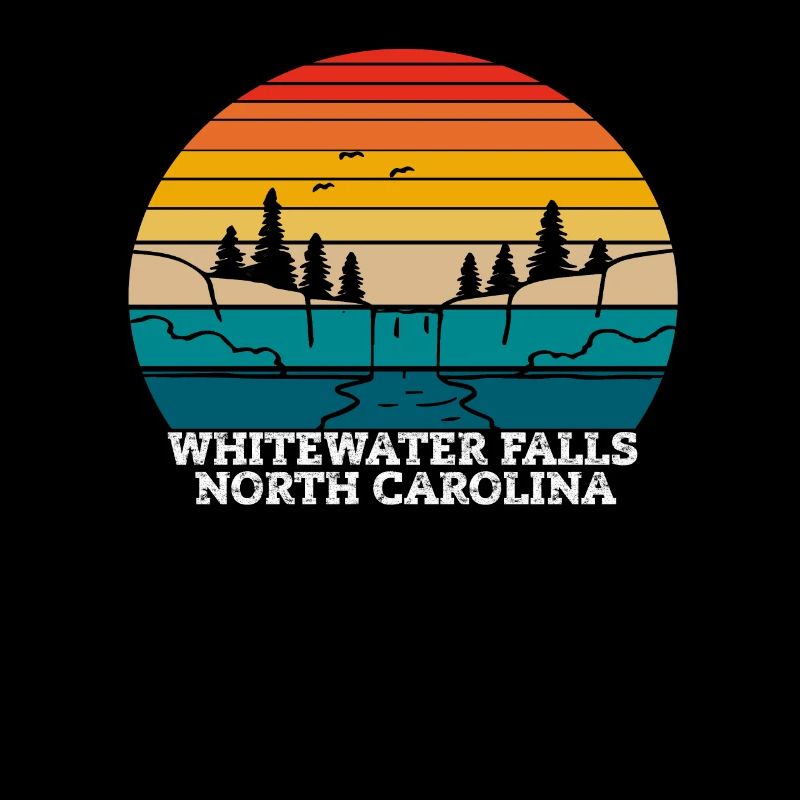 Whitewater Falls Caroline du Nord