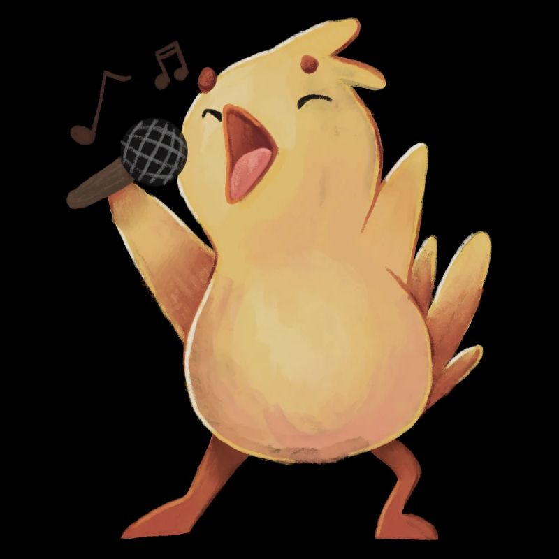 Singing Easter chicks