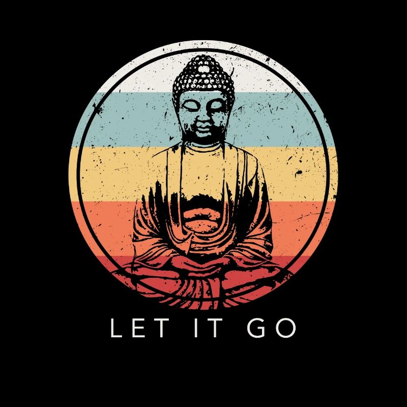 Buddha - Vintage Meditation Buddhism Zen