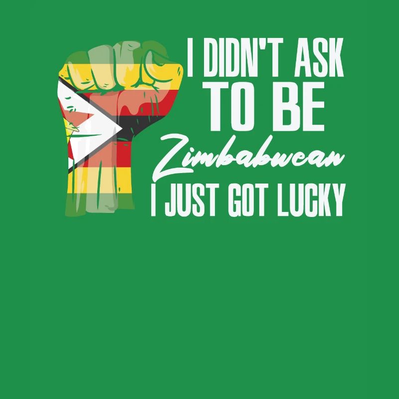 Fierté zimbabwéenne Drapeau zimbabwéen cultivé