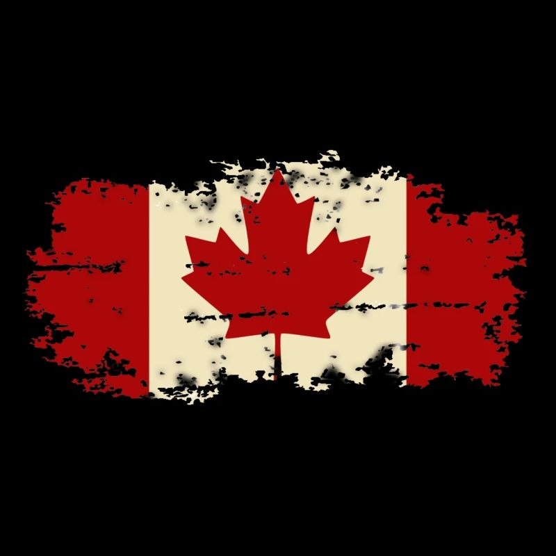 Canada Drapeau canadien, Arrière-plan Célébration Art