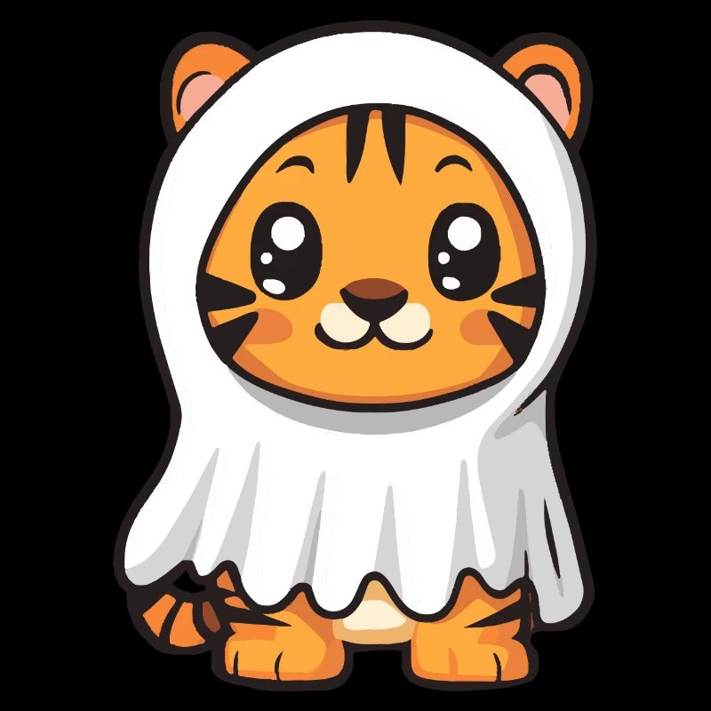Tiger Halloween Comic Geist