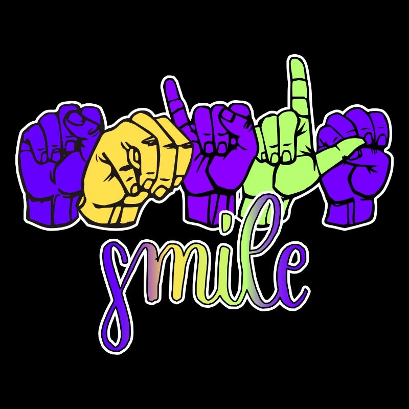 smile - mit Gebärdensprache dgs asl