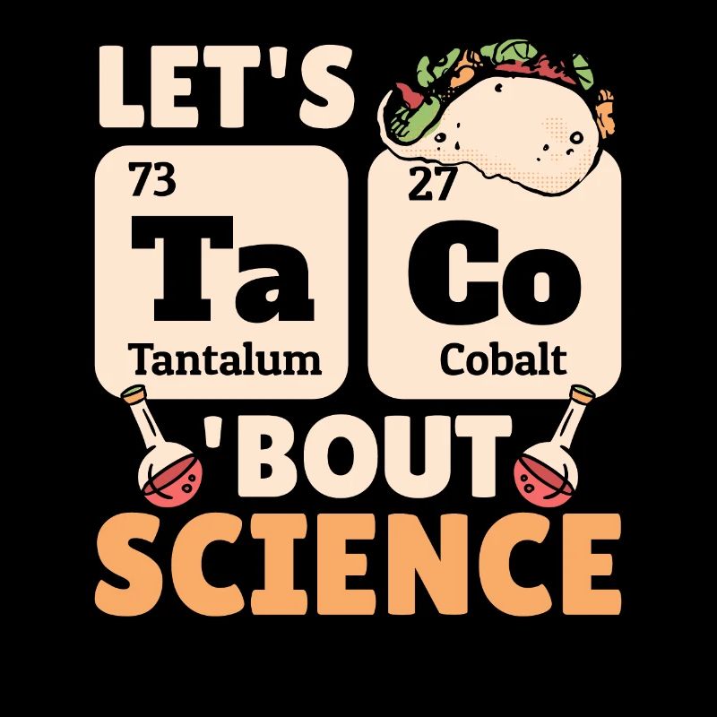 Lehrer Studenten Lustig Let's Taco Bout Science