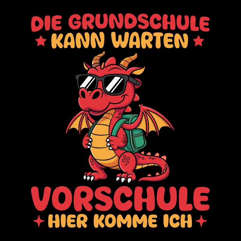 Vorschule Einschulung Drache Vorschulkind