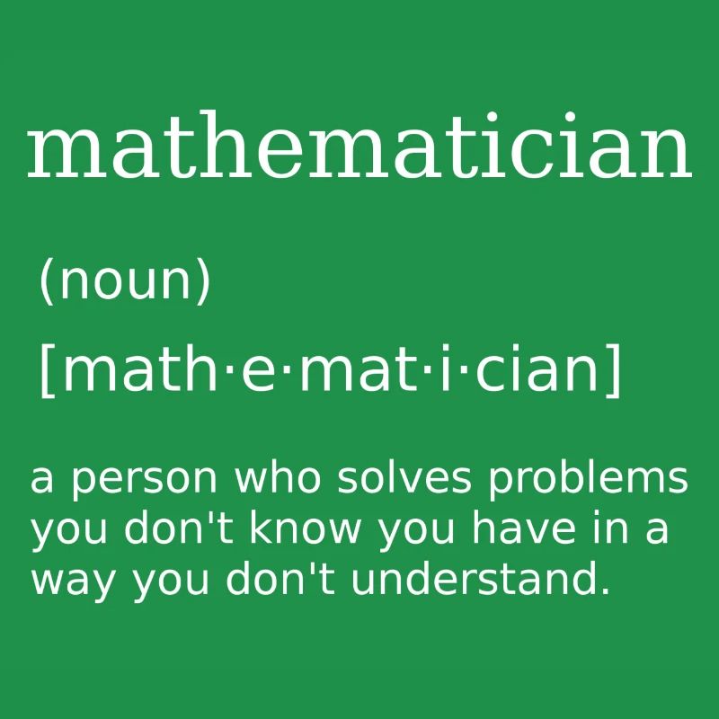 Mathématicien Math Math Nerd Professeur de mathématiques