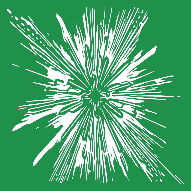 Explosion - Vintage Vector Lines