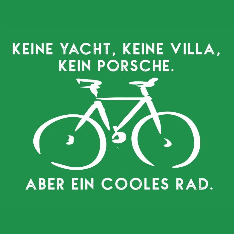 Aber ein cooles Rad!