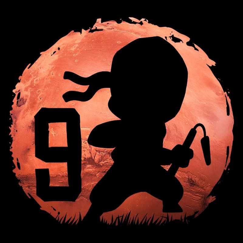 Petit Ninja 9ème Anniversaire Garçon 9 ans