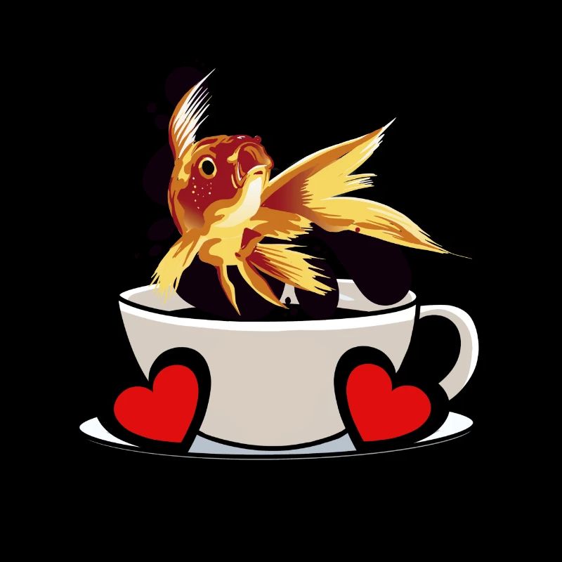 Coffee Break Fish Caffeine Refreshment Fantasy