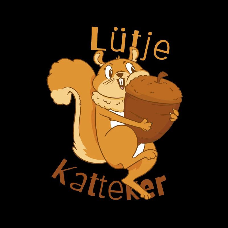 Lütje Katteker Plattdeutsch Eichhörnchen