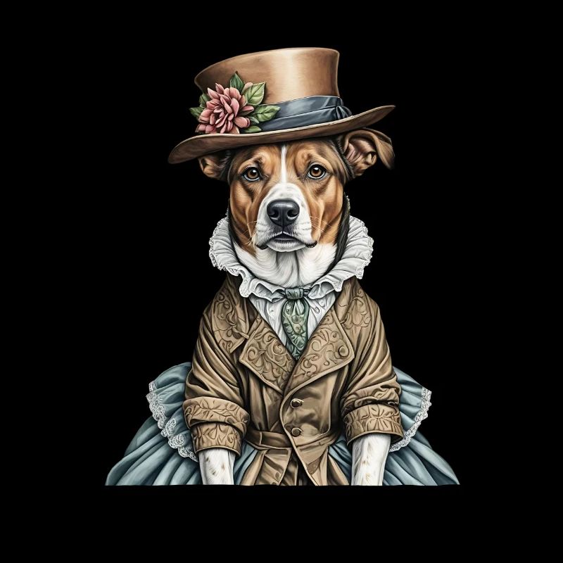 Viktorianischer Hund