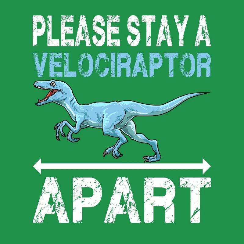Bitte einen Velociraptor Abstand halten