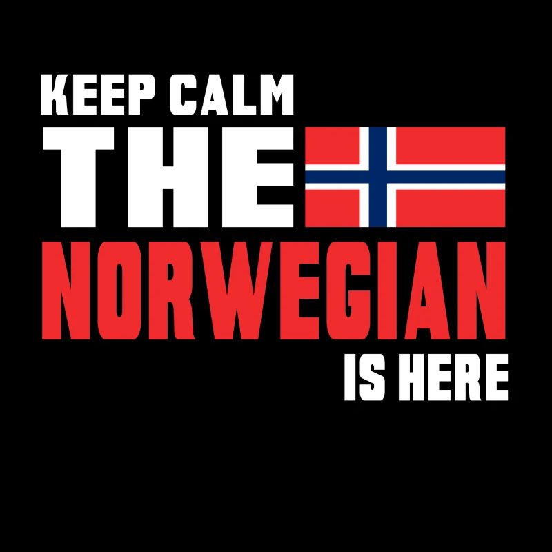 Keep Calm The Norwegian / Norwegen / Geschenk
