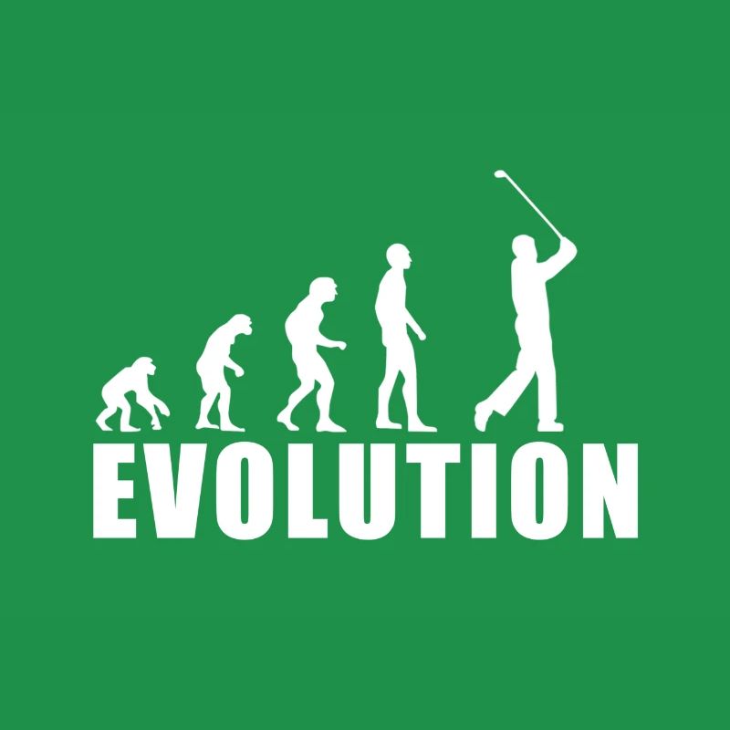 EVOLUTION GOLF Golfspieler Golfschläger Geschenk