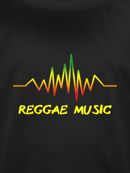 Reggae Sound Wave Design